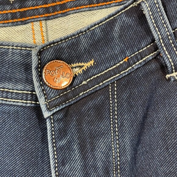 Ralph Lauren Jeans Mens Size 36 (actual Size 34) Blue Straight - Picture 3 of 15